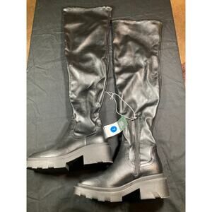 Women's Everest Over the Knee Stretch Boots Black - Wild Fable - SIZE 7